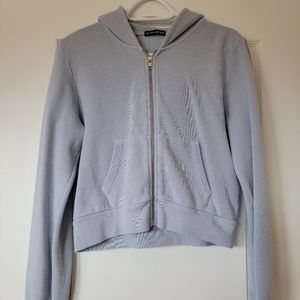 Cute Baby Blue Zip-up
